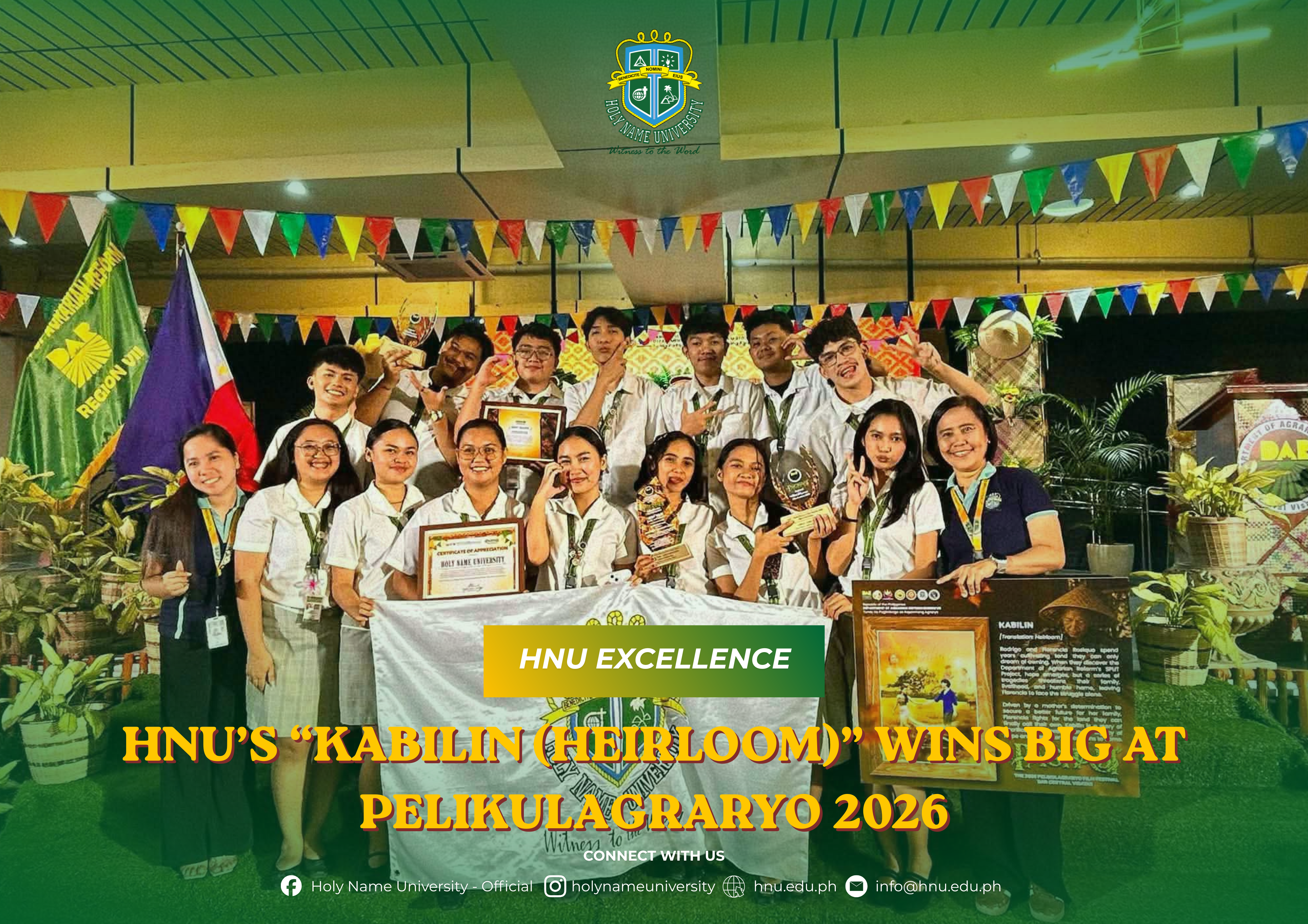 HNU’s “KABILIN (Heirloom)” Wins Big at PelikulAgraryo 2026
